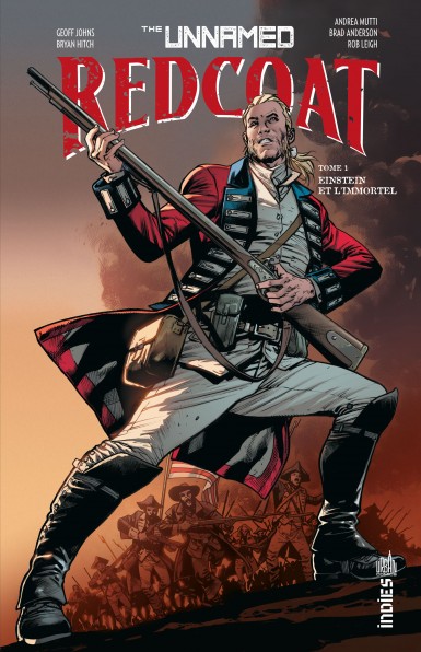 Couverture : The unnamed, Redcoat, tome 1 : Einstein et l'immortel