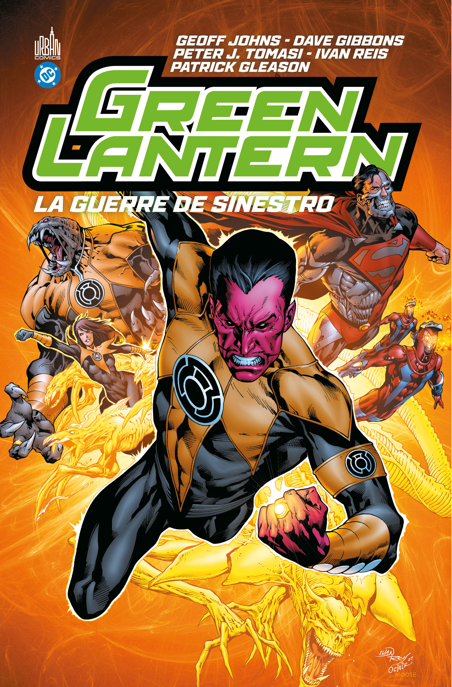 Green Lantern - La Guerre de Sinestro (2007) - couv
