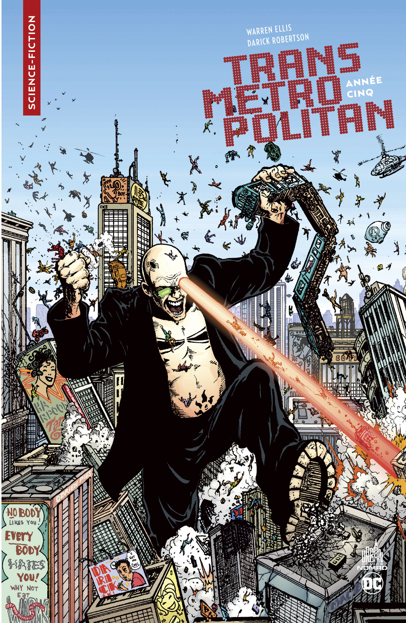Urban Comics Nomad Vague 4 – Tome 5 – Urban Comics Nomad : Transmetropolitan  tome 5 - couv