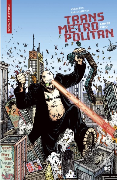 Couverture : Transmetropolitan