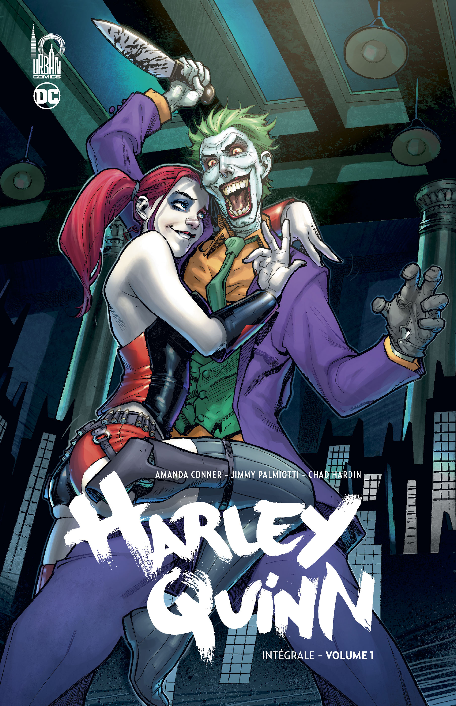 Harley Quinn intégrale – Tome 1 - couv