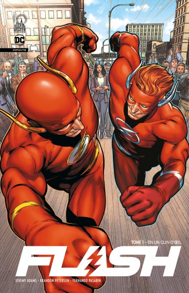 Couverture : Flash, tome 1 : En un clin d'oeil