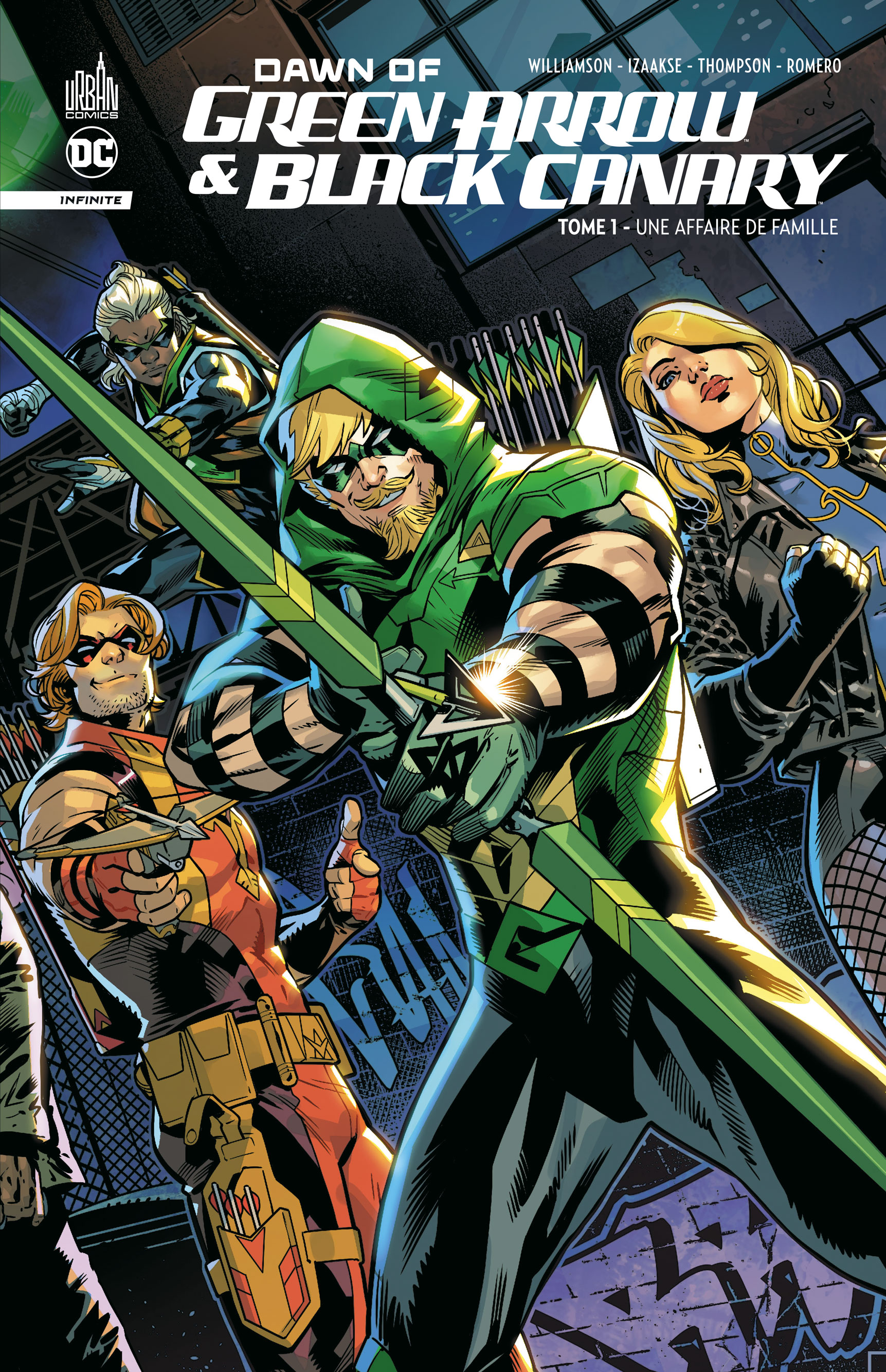 Dawn Of Green Arrow & Black Canary – Tome 1 - couv