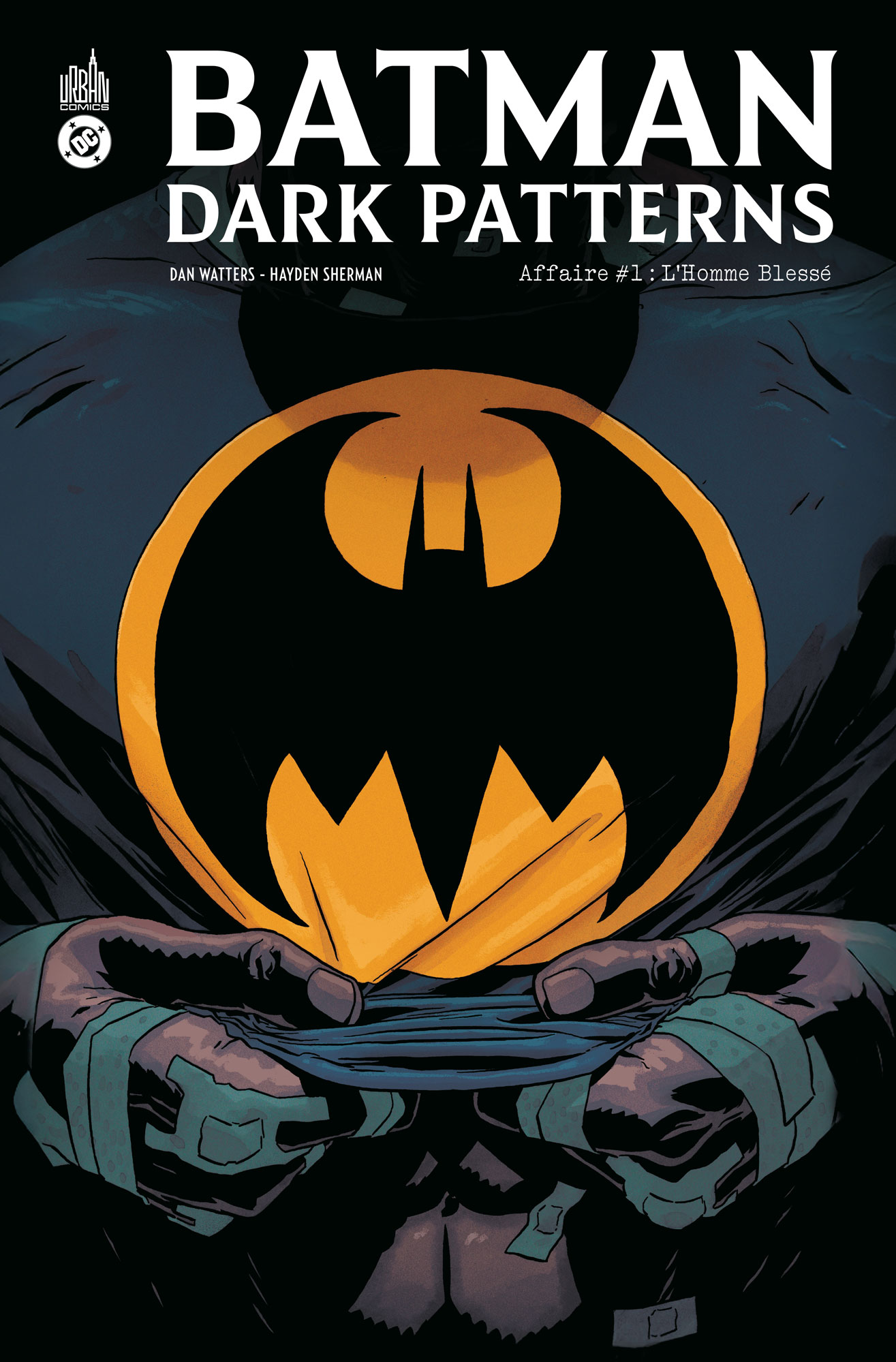 Batman Dark Patterns Affaire #1 : L'Homme Blessé - couv