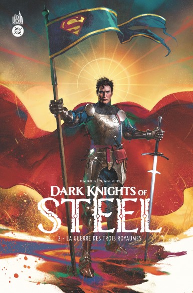 Couverture : Dark knights of steel, tome 2 : La guerre des trois royaumes