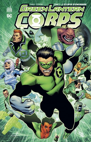 Couverture : Green Lantern Corps, tome 2 : L'éclipse d'émeraude