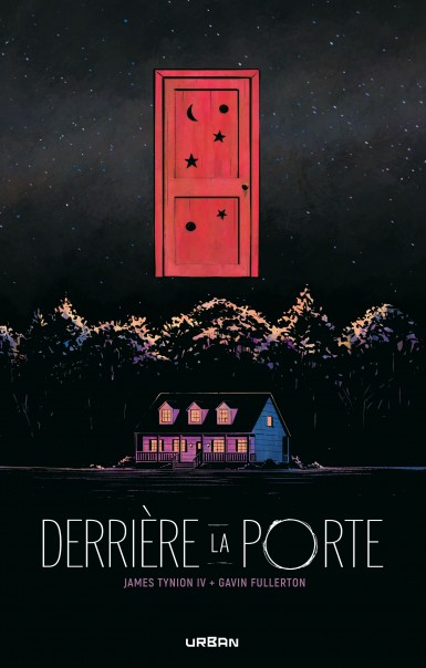 Couverture : Derrière la porte