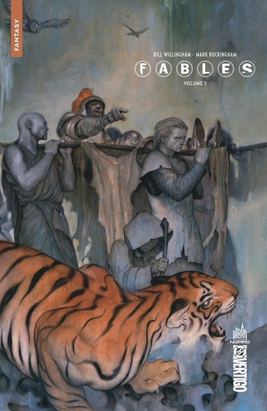 Couverture : Fables / scénario, Bill Willingham, tome 1 : Fables