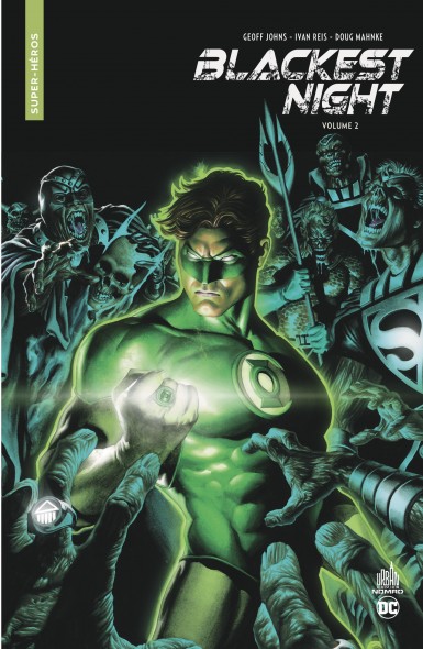 Couverture : Blackest night