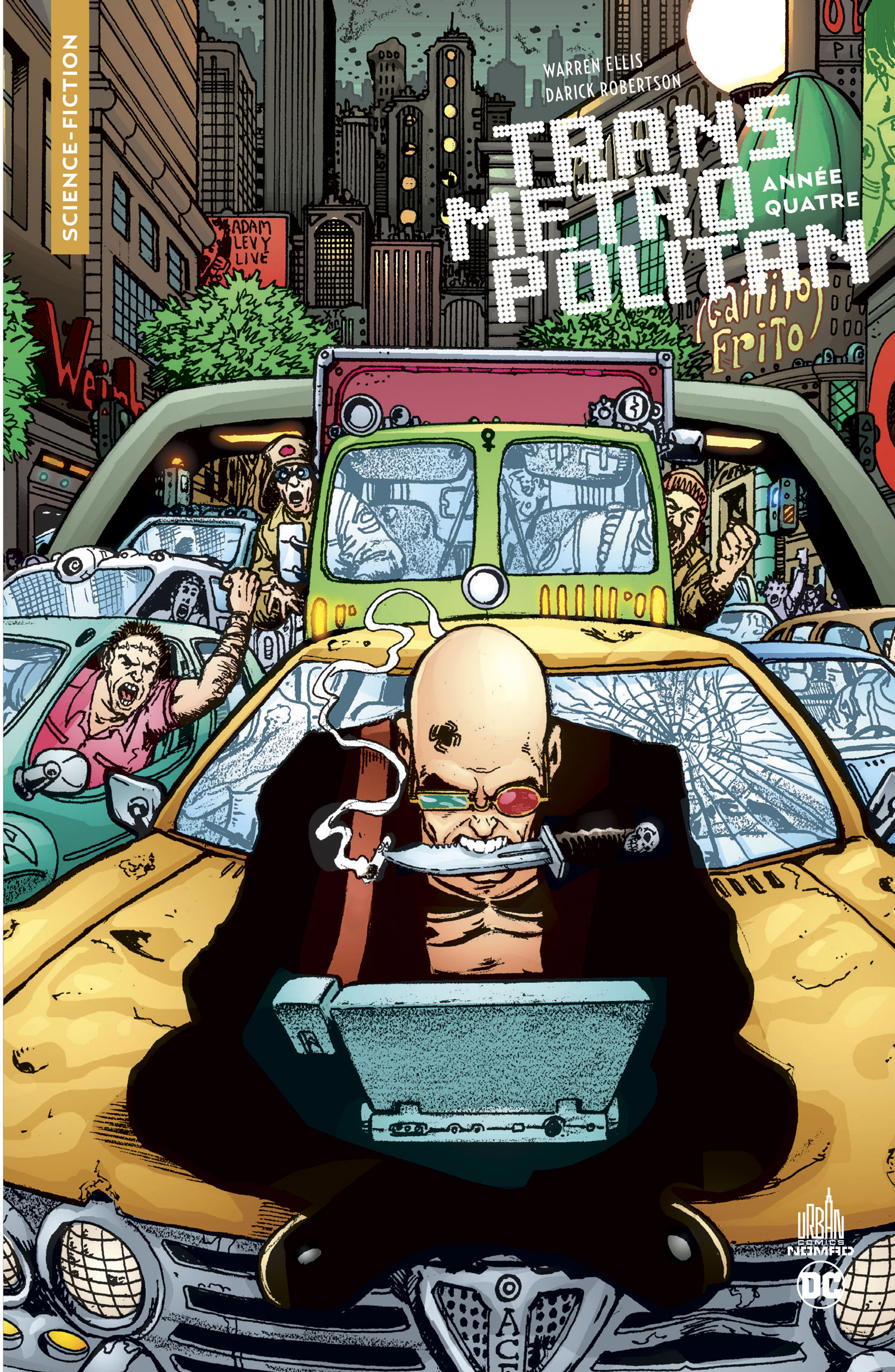 Urban Comics Nomad : Transmetropolitan tome 4 - couv