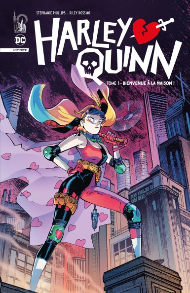 Couverture : Harley Quinn infinite, tome 1 : Bienvenue à la maison !