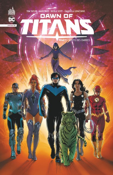 Couverture : Dawn of Titans, tome 1 : Sortis des ombres