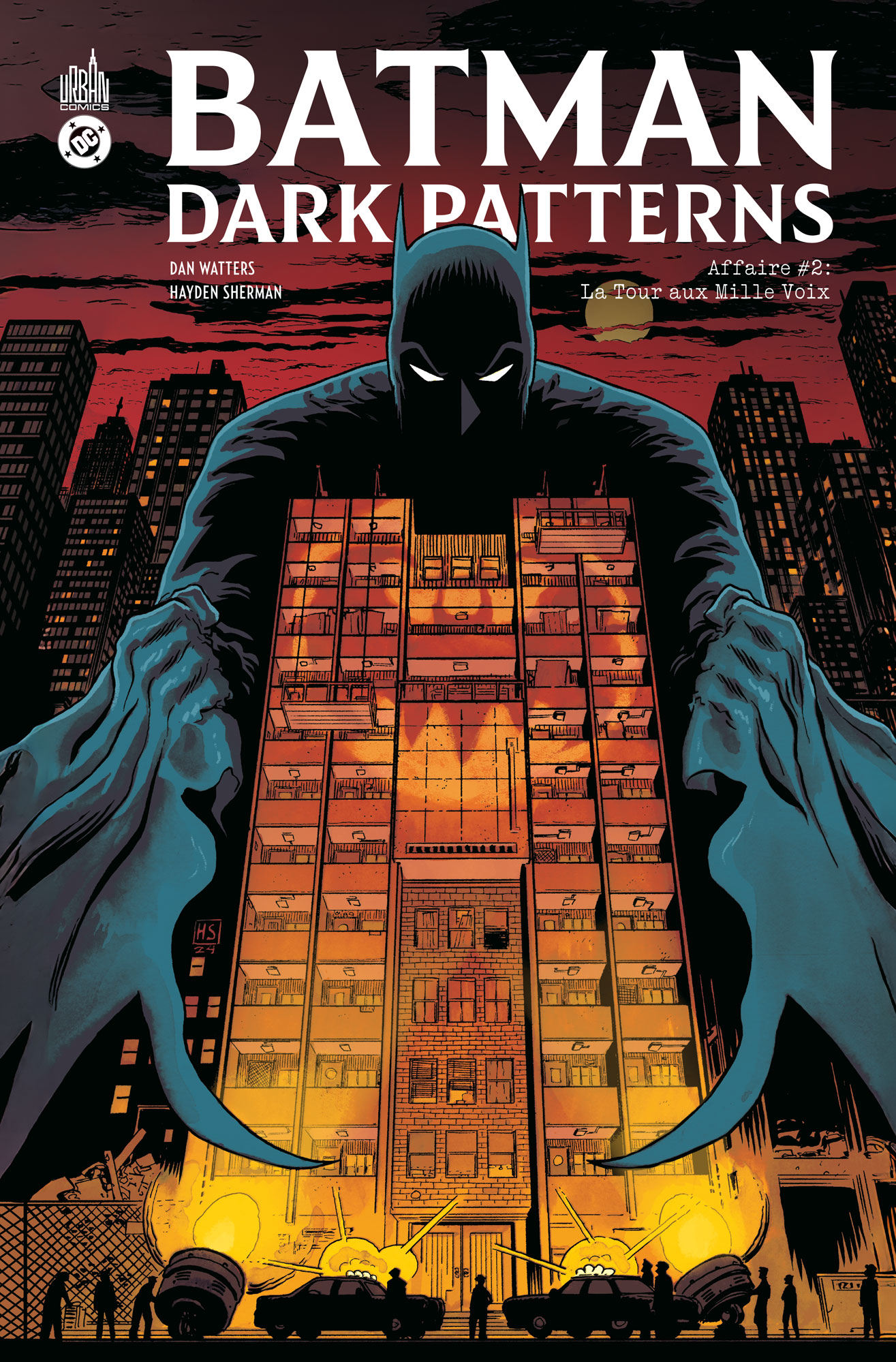 Batman Dark Patterns Affaire #2 - couv