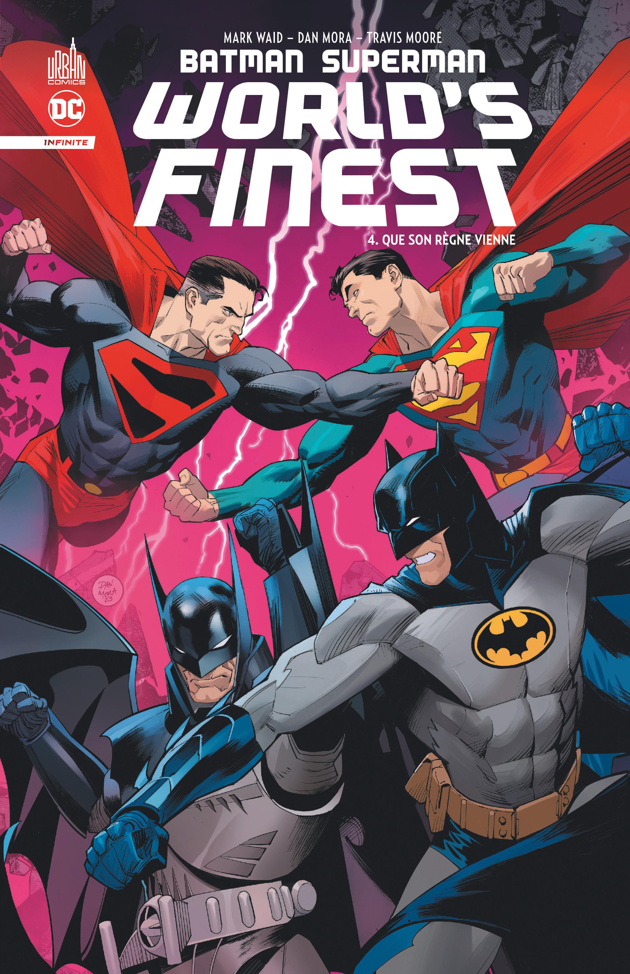 Batman Superman World's Finest – Tome 4 - couv