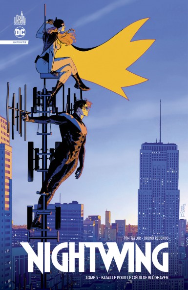 Couverture : Nightwing, tome 3 : Bataille pour le coeur de Blüdhaven