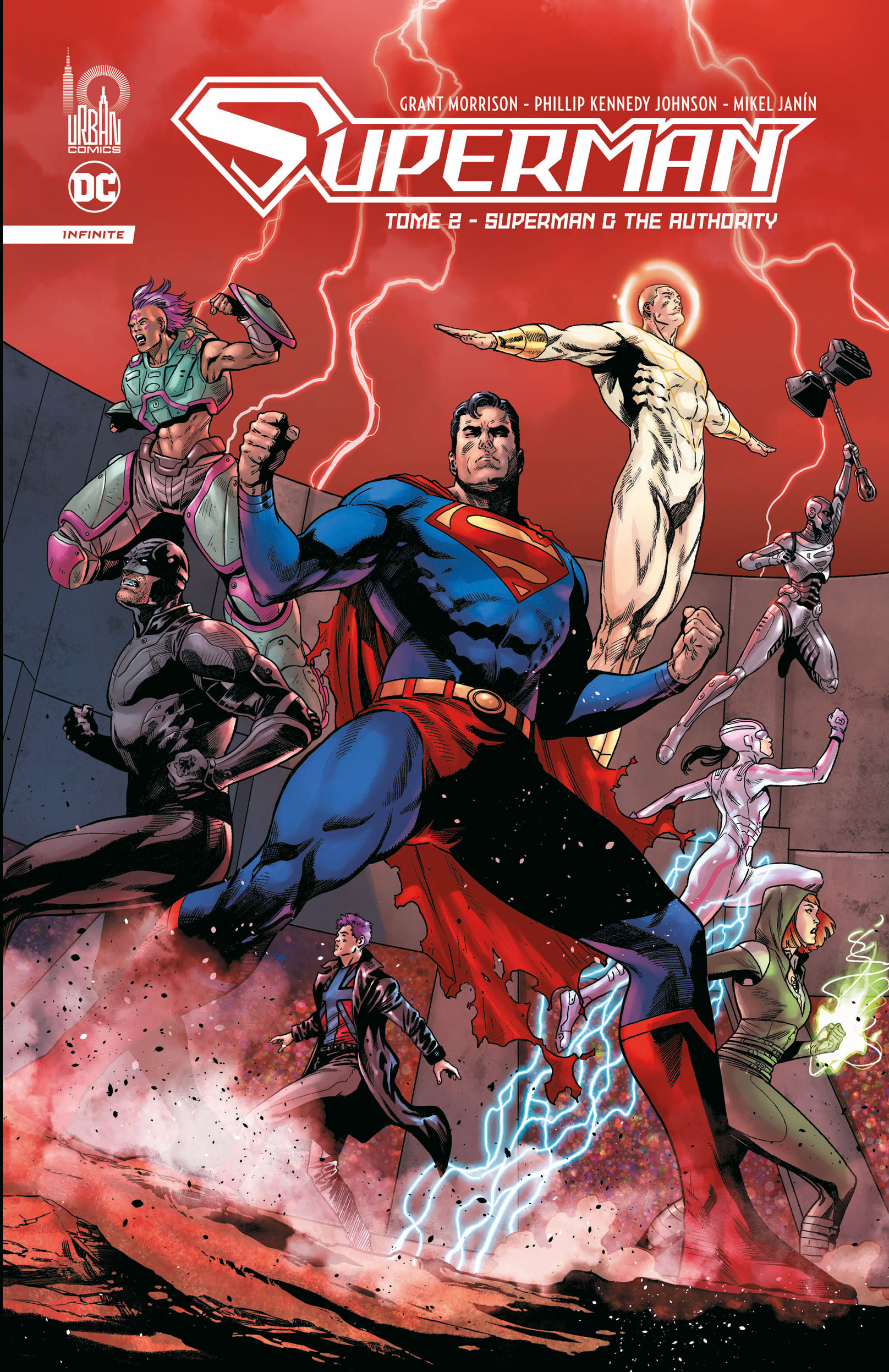 Superman Infinite – Tome 2 - couv