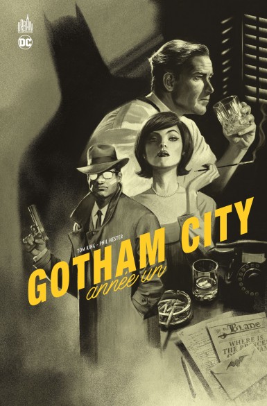 Couverture : Gotham city : année un