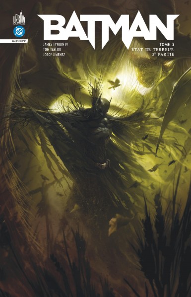 Couverture : Batman infinite, tome 3 : État de terreur