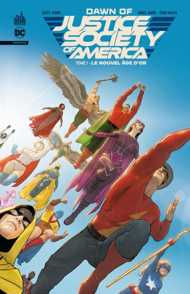 Couverture : Dawn of Justice society of America, tome 1 : Le nouvel âge d'or