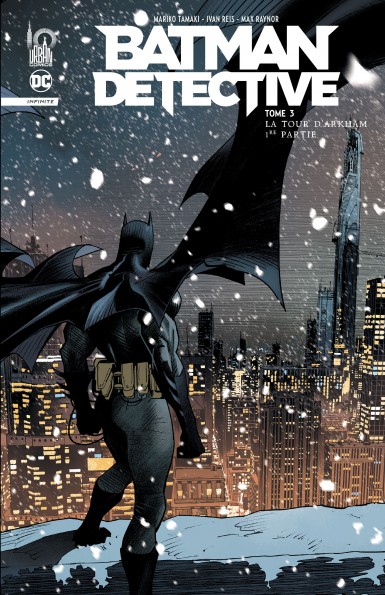 Couverture : Batman detective, tome 3 : La tour d'Arkham