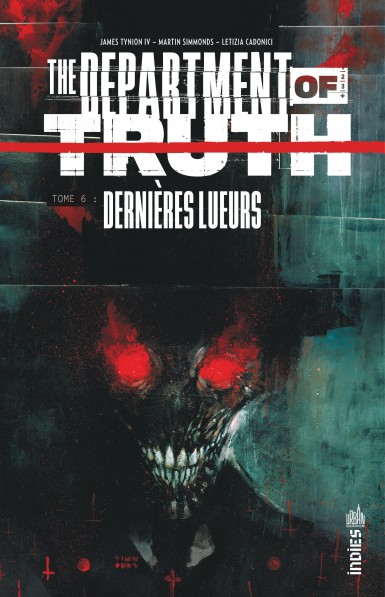 Couverture : The department of truth, tome 6 : Dernières lueurs