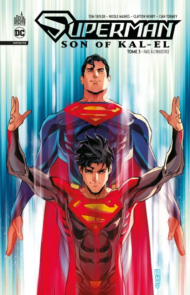 Couverture : Superman, son of Kal-El, tome 3 : Face à l'injustice