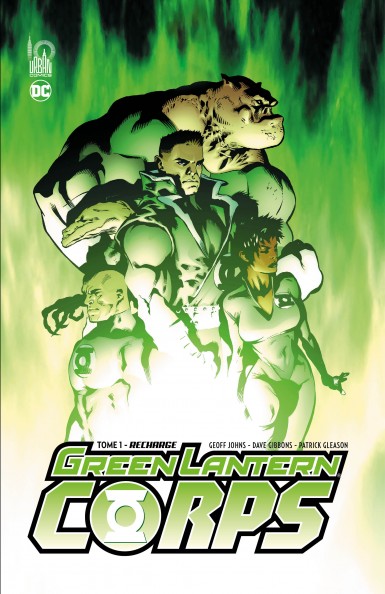 Couverture : Green Lantern Corps, tome 1 : Recharge