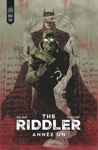 Couverture : The Riddler : année un