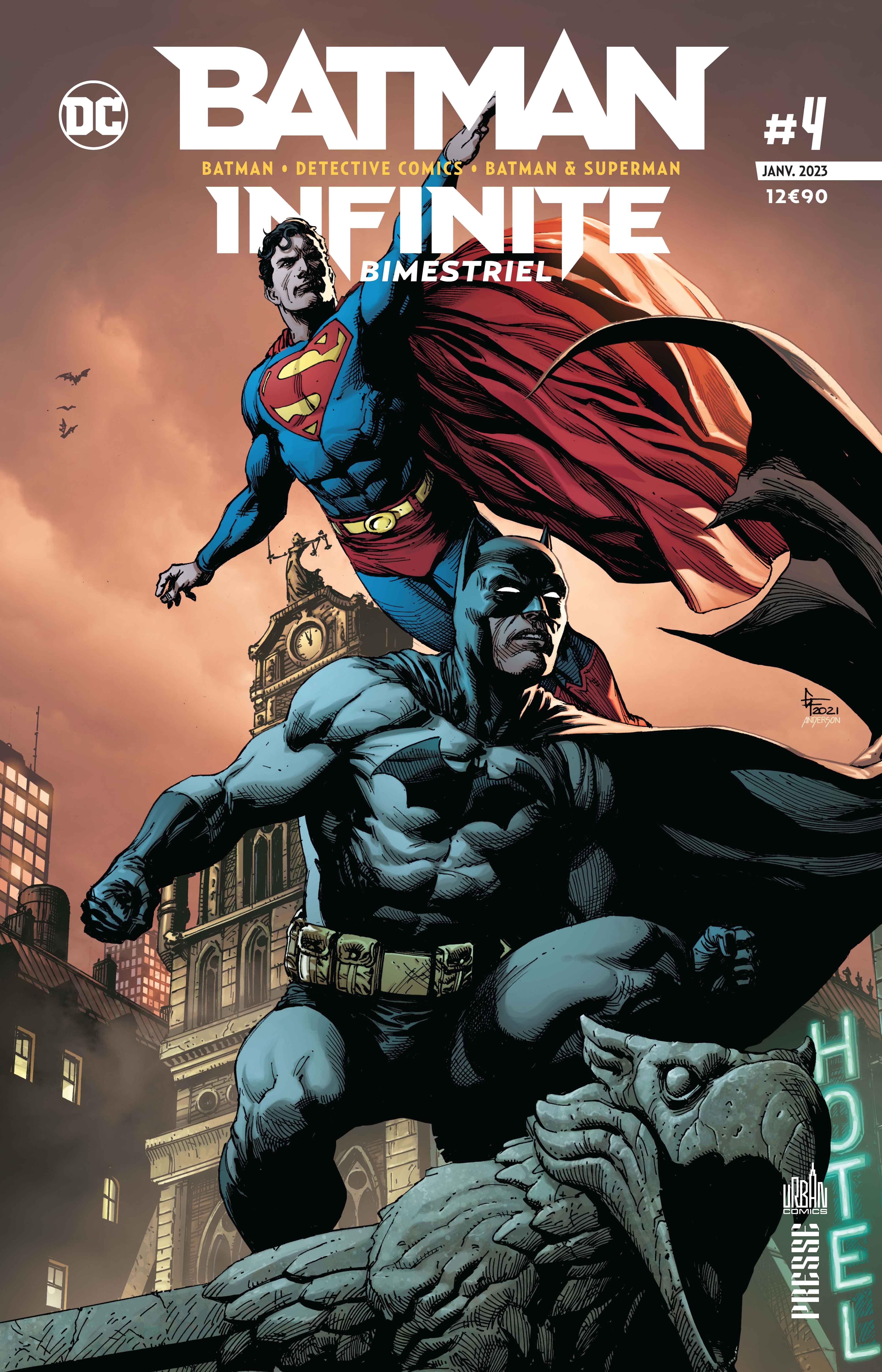 Batman bimestriel Infinite #4 - couv