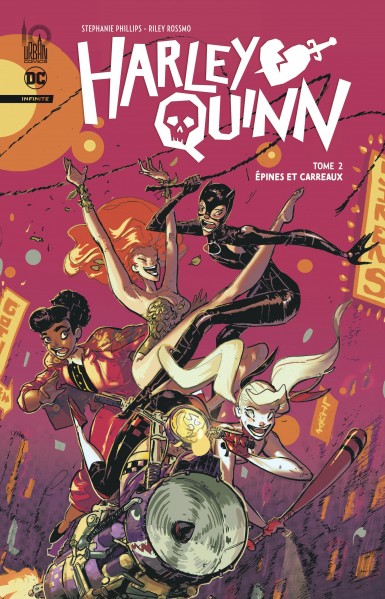 Couverture : Harley Quinn infinite, tome 2 : Épines et carreaux