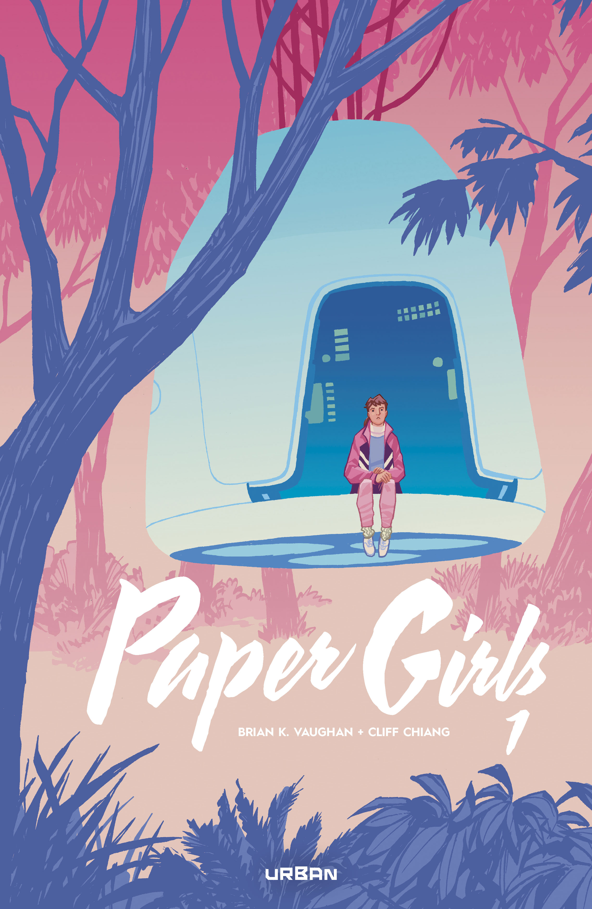Paper Girls intégrale – Tome 1 - couv