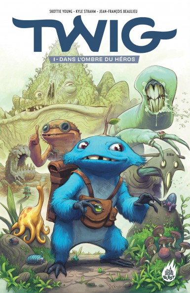 Couverture : Twig, tome 1 : Dans l'ombre du héros
