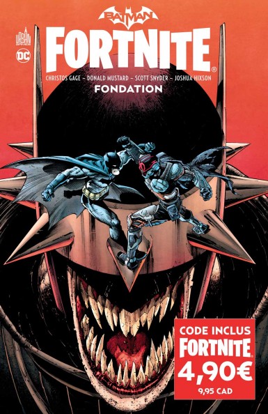 Couverture : Batman-Fortnite : Fondation