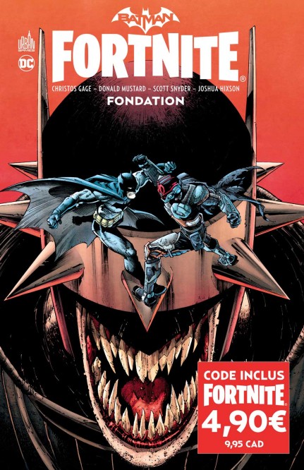 Batman/Fortnite Fondation - couv