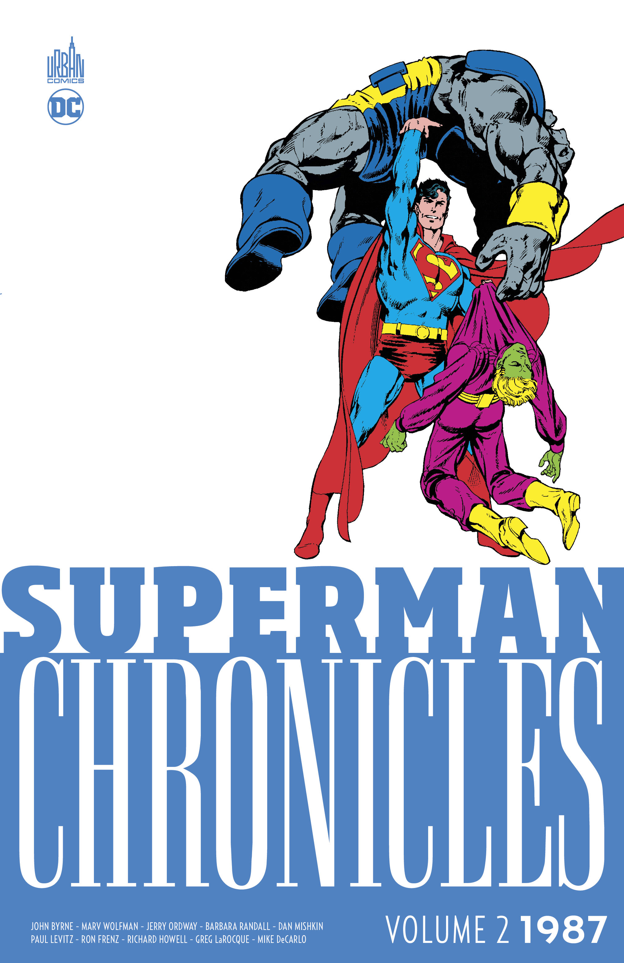 Superman Chronicles 1987 volume 2 - couv