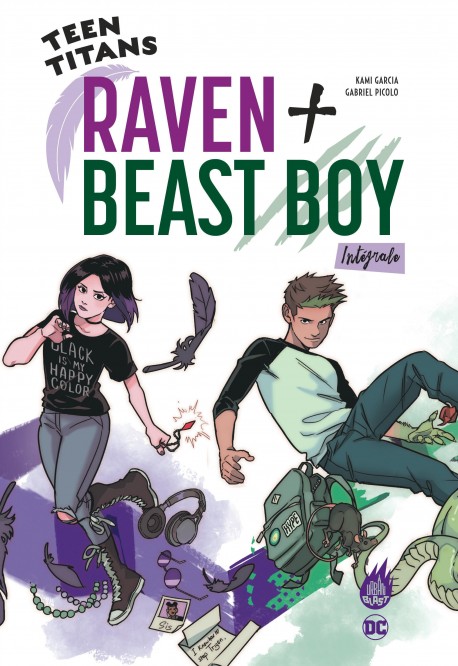 Teen Titans Raven + Beast Boy Intégrale – Tome 1 - couv