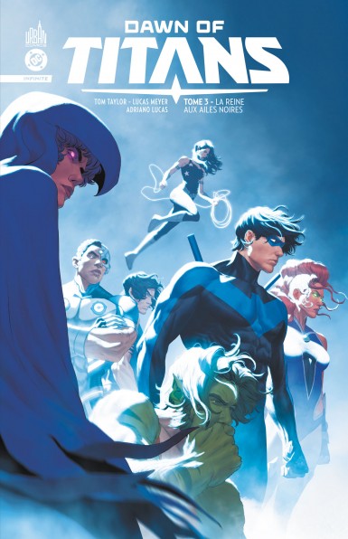 Couverture : Dawn of Titans, tome 3 : La reine aux ailes noires