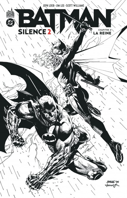 Batman Silence 2  N&B – Tome 4 – Batman Silence 2 - Chapitre 4 – Edition spéciale - couv