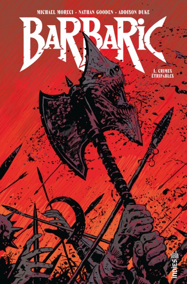 Couverture : Barbaric, tome 1 : Crimes étripables