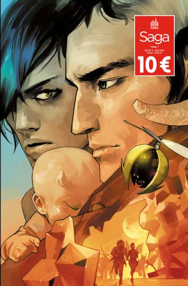 Couverture : Saga, tome 1