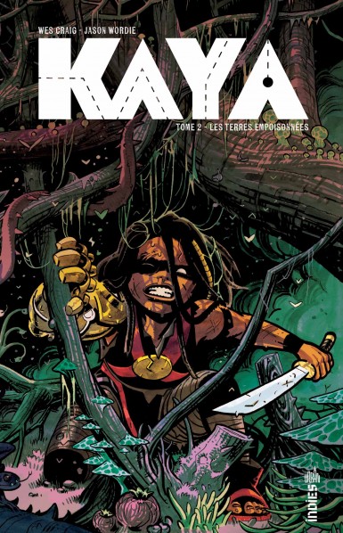 Couverture : Kaya, tome 2 : Les terres empoisonnées