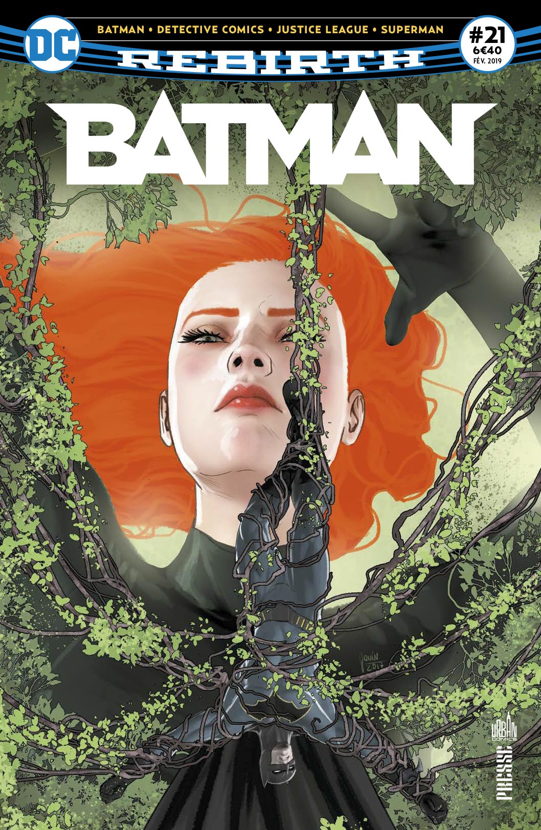 BATMAN REBIRTH #21 - couv