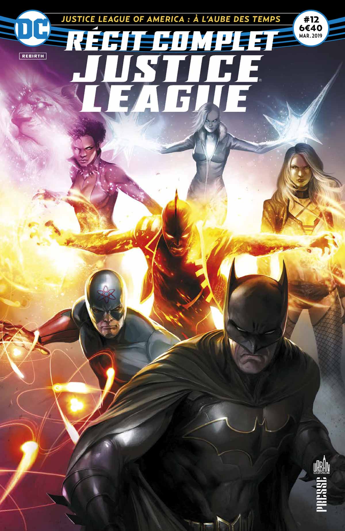 RECIT COMPLET JUSTICE LEAGUE #12 - couv