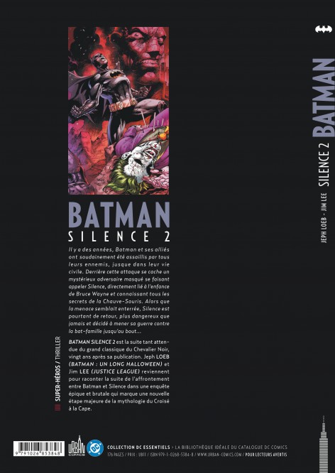 Batman Silence 2 Intégrale - 4eme