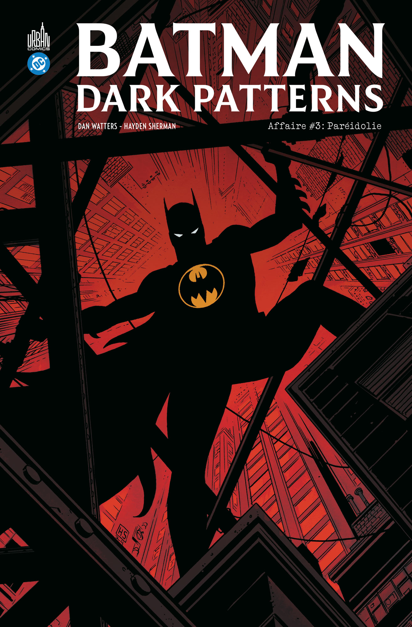 Batman Dark Patterns Affaire #3 - couv