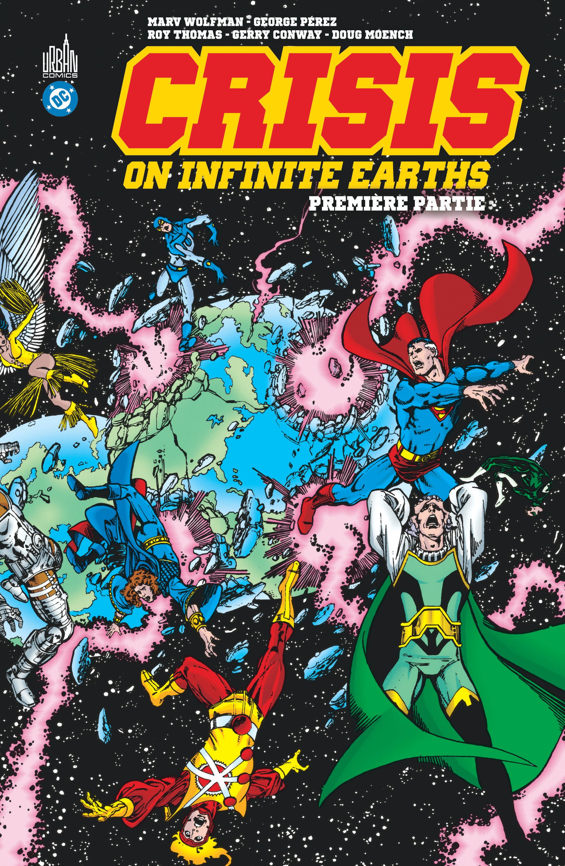 Crisis on Infinite Earths (1985) partie 1 - couv