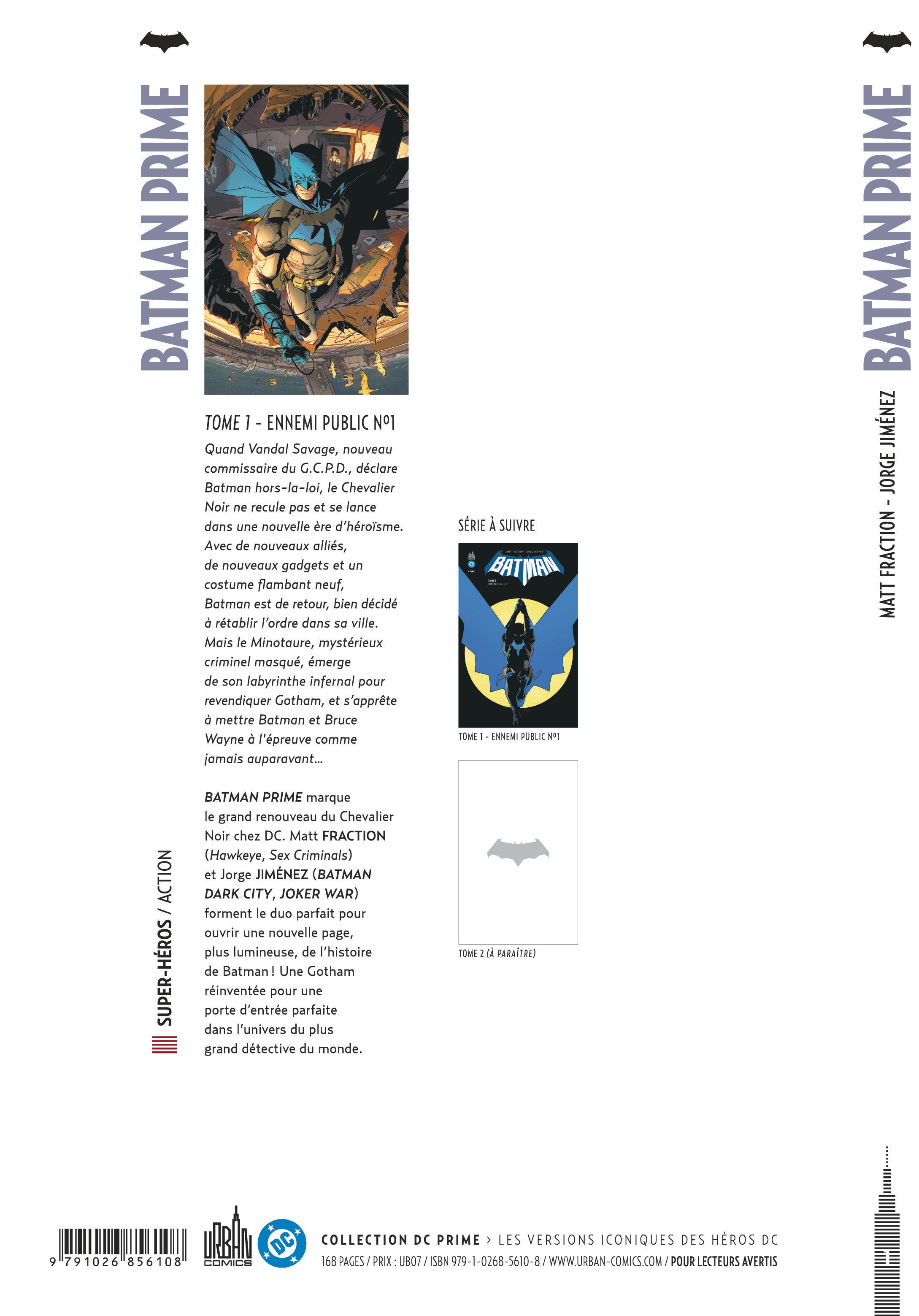 Batman Prime tome 1 - 4eme