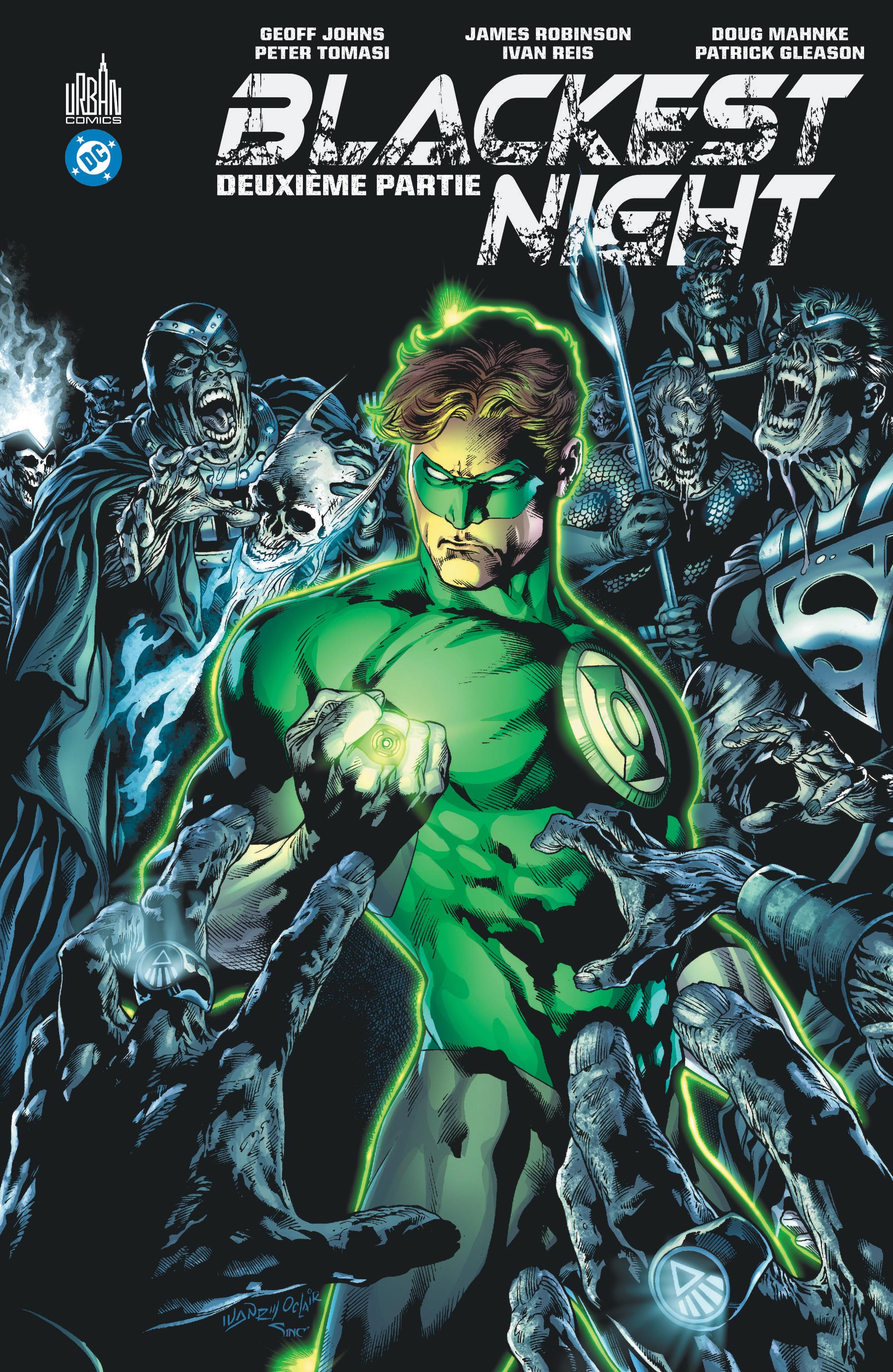 Green Lantern : Blackest Night (2009) T2 - couv