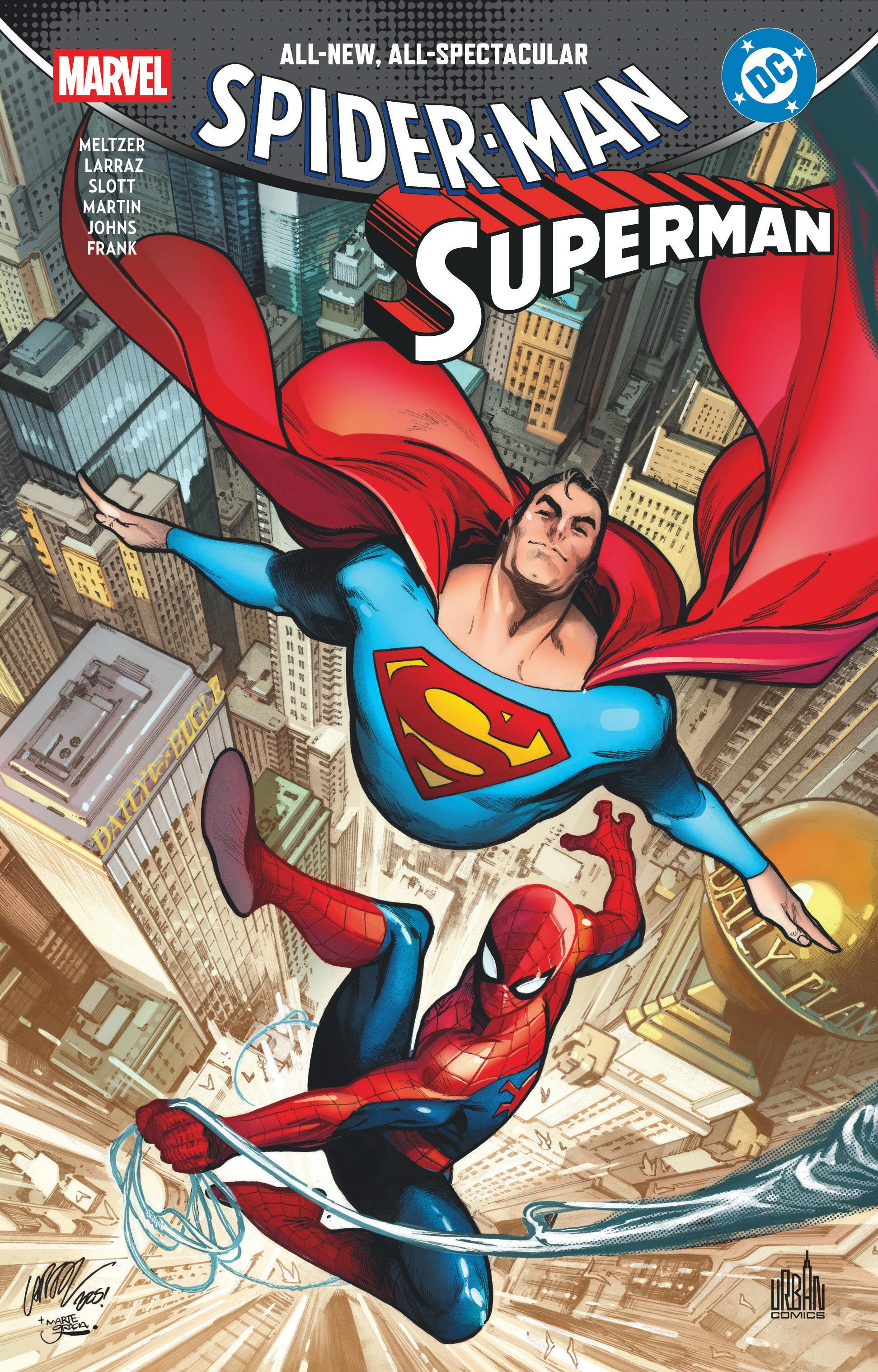 Marvel/DC - Superman/Spider-Man tome 2 - couv