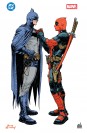 DC/MARVEL - Deadpool/Batman Hardcover - couv